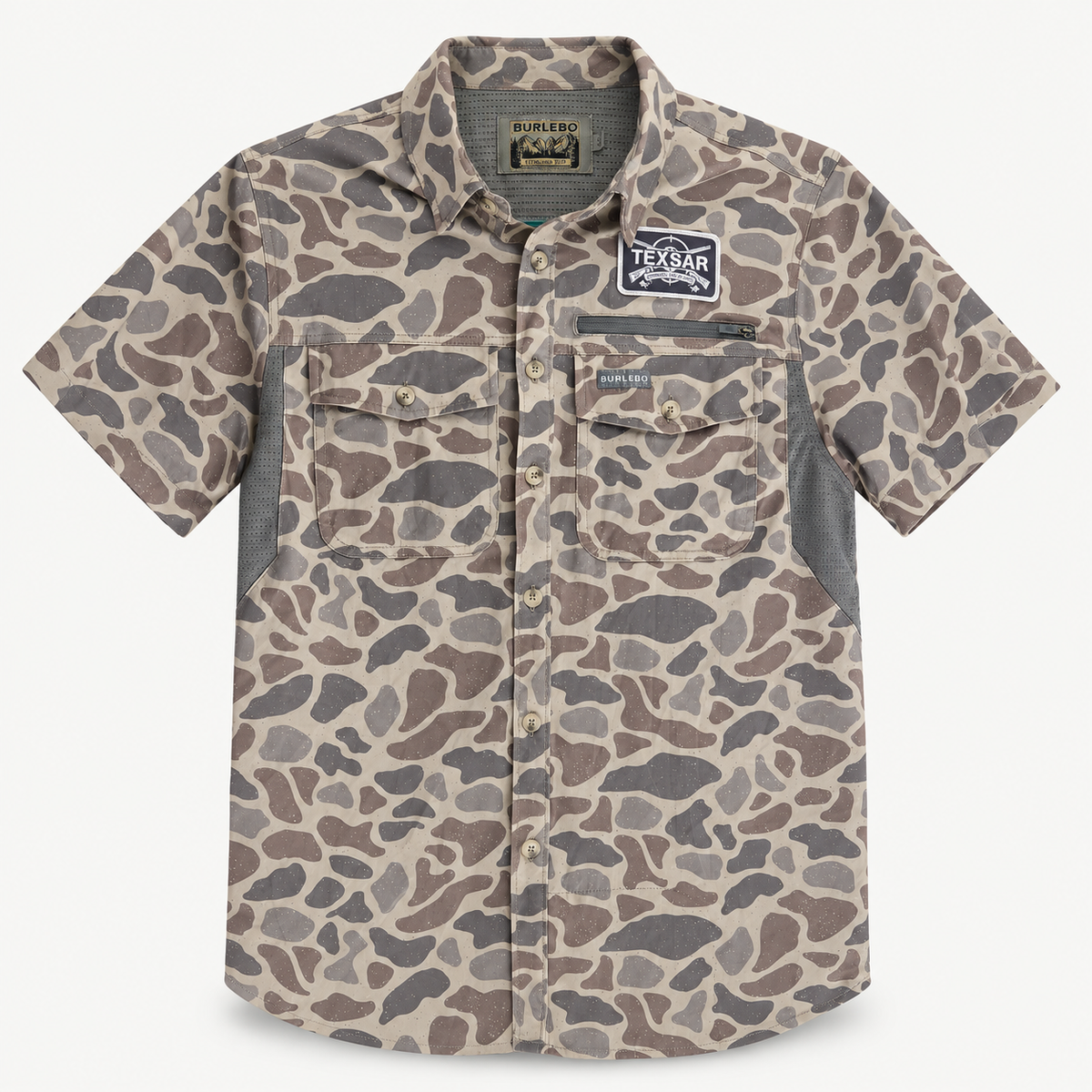 Burlebo Clay Shoot Button Down (green)